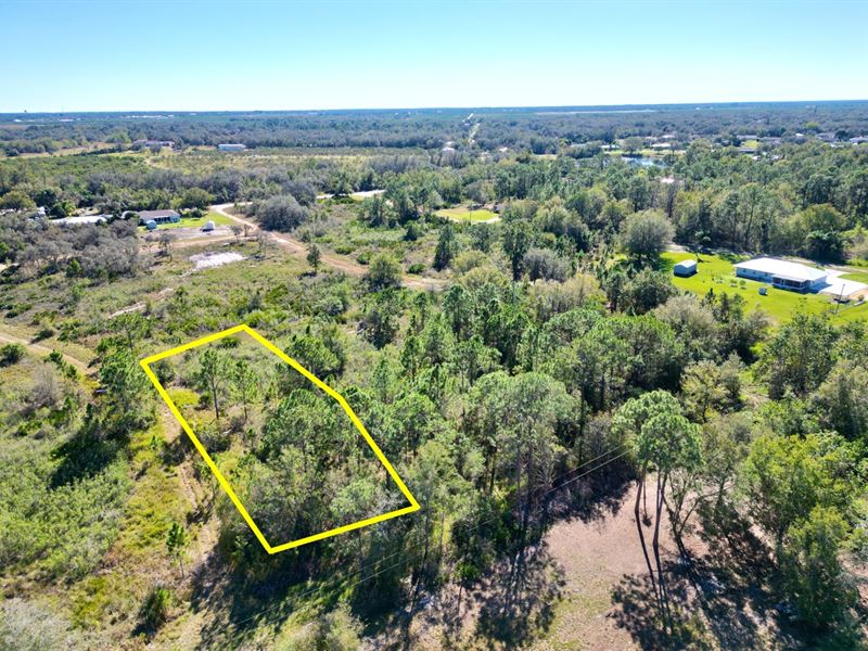 .21 Ac Corner Lot for Sale : Avon Park : Highlands County : Florida