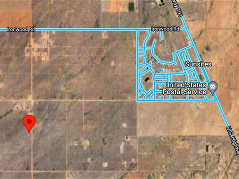 2/2 0.83 Acre Lot for Discount : Sunsites : Cochise County : Arizona