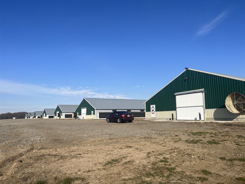 16 Brand New Houses Broiler Farm : Keota : Haskell County : Oklahoma