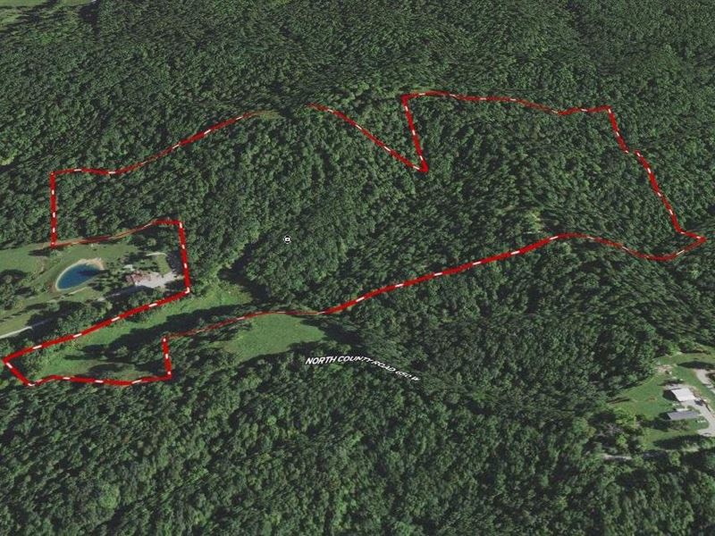66 Acres Woods, Pasture, Jackson Co : Brownstown : Jackson County : Indiana