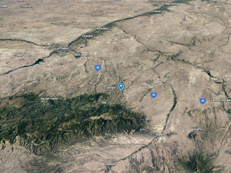 Recreational Lot in Colorado City : Colorado City : Pueblo County : Colorado