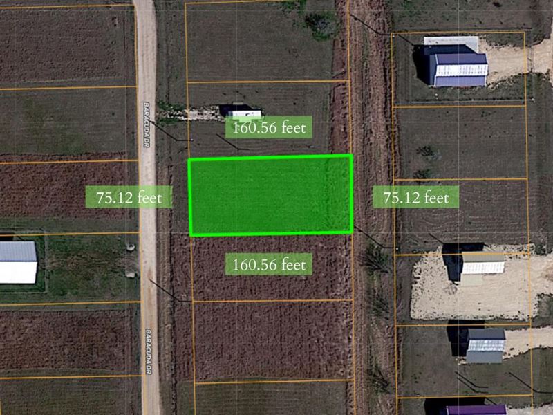 .28 Acre Lot in Palacios, Texas : Palacios : Jackson County : Texas