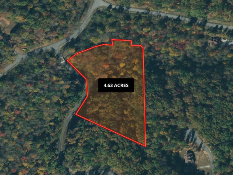 Breathtaking 4.63 Acres Lot : Marion : McDowell County : North Carolina
