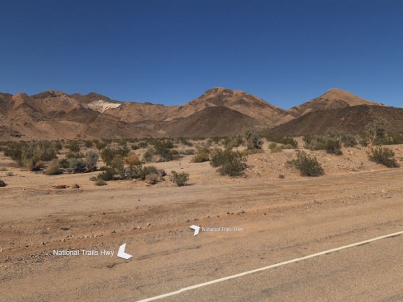 Owner Financed Land for Sale : Amboy : San Bernardino County : California