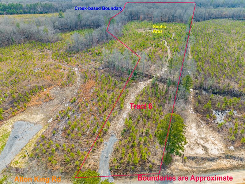 Acreage Tract in Residential Subdiv : Goldston : Chatham County : North Carolina