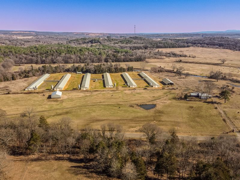 Butterball Turkey Farm & Home : Hartman : Johnson County : Arkansas