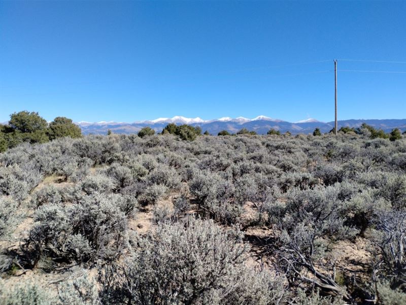 Perfect Wild Horse Mesa Lot, Power : San Luis : Costilla County : Colorado