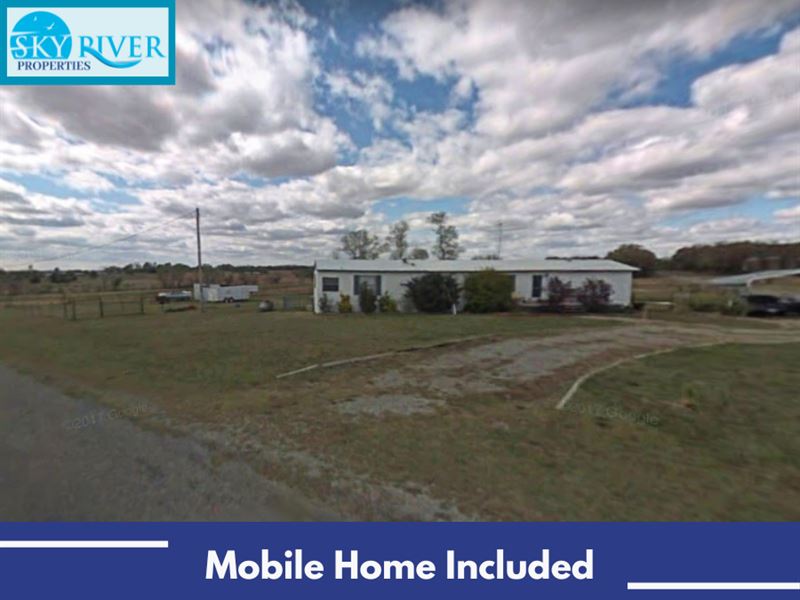 1.9852 Acres, Mobile Home Included : Hastings : Stephens County : Oklahoma