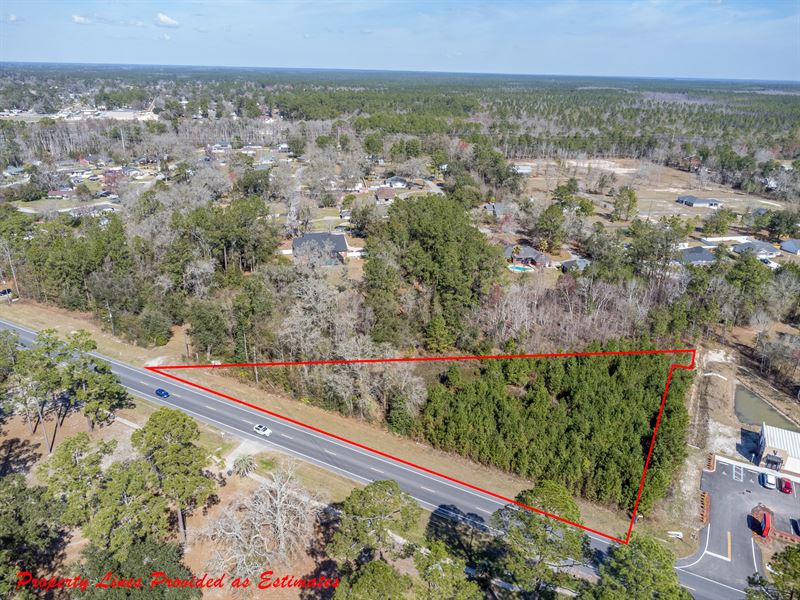 Commercial Land Near I-10 : Macclenny : Baker County : Florida