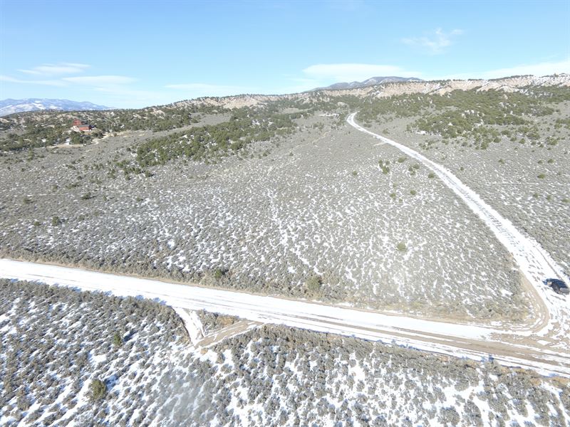 Snowy and Movie-Like Corner Lot : Fort Garland : Costilla County : Colorado