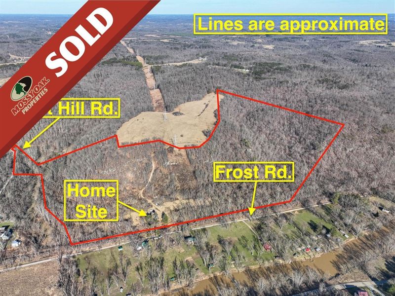 Frost Rd, 74 Acres, Athens County : Coolville : Athens County : Ohio