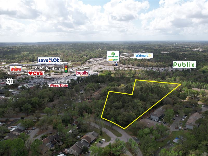 Hernando County Multifamily Land : Brooksville : Hernando County : Florida