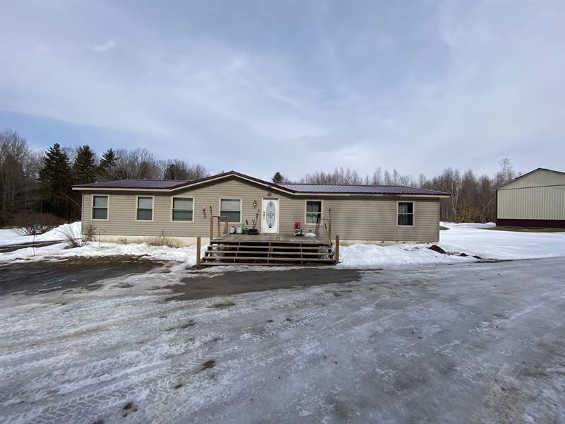 Large Acreage Home Setting : Salisbury : Herkimer County : New York