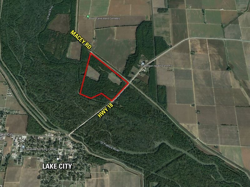 Farmland and Recreational : Lake City : Craighead County : Arkansas