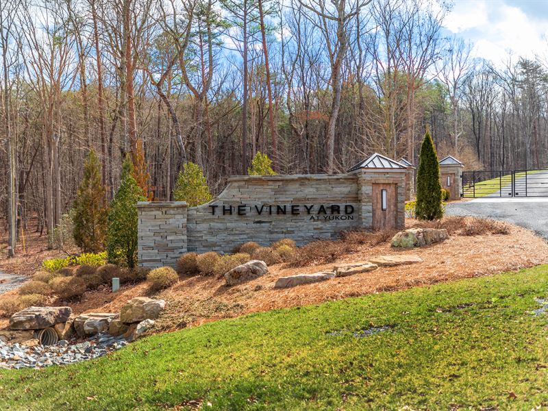 A Quiet Up and Coming Subdivision : Talking Rock : Gilmer County : Georgia