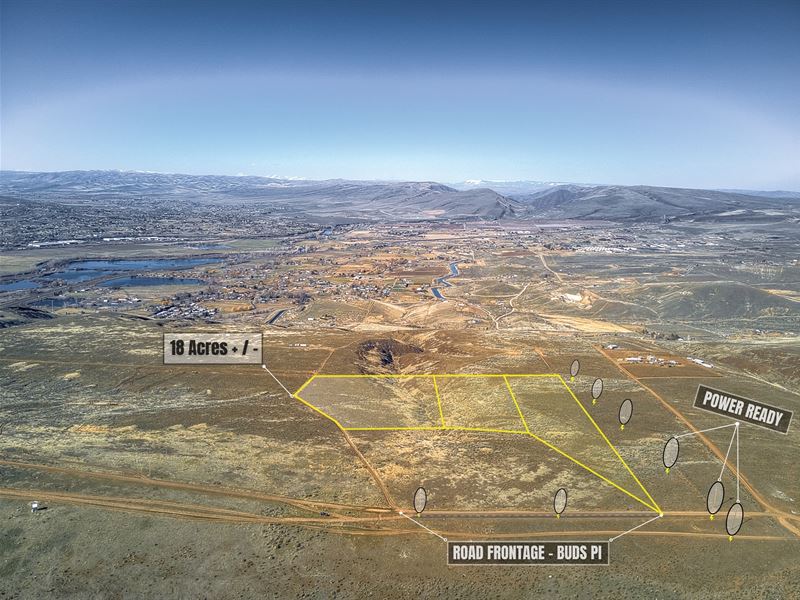 18 Ac in WA with Road Frontage : Terrace Heights : Yakima County : Washington