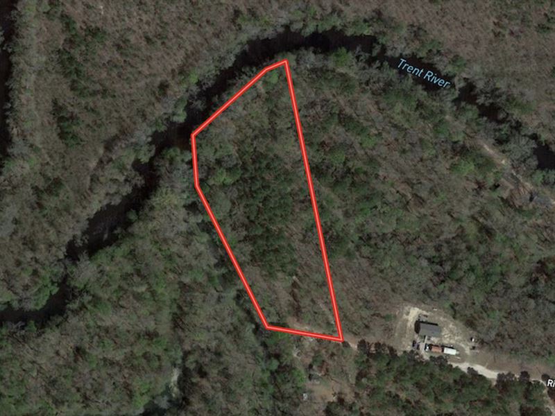 3.37 Acres of Residential and Recre : Trenton : Jones County : North Carolina