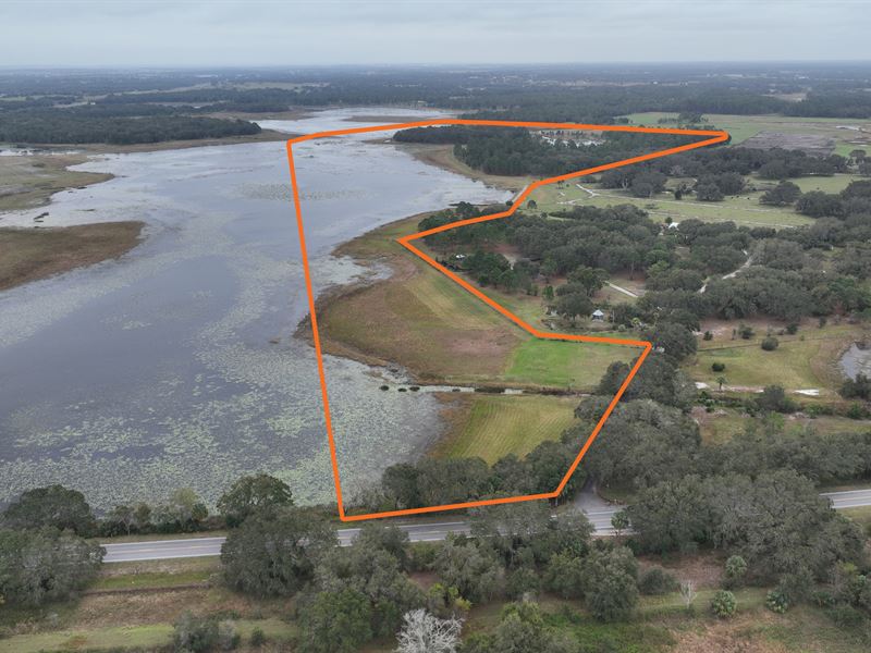 Lake County 91 Ac Waterfront Dev : Groveland : Lake County : Florida