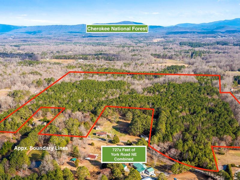 39 Acres Near National Forest : Cleveland : Bradley County : Tennessee