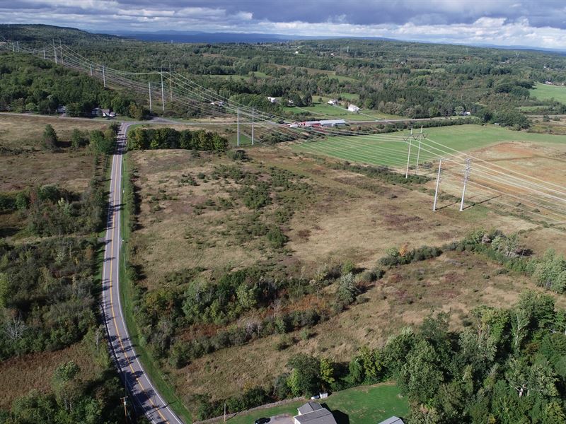Large Building Lot with Frontage : Princetown : Schenectady County : New York