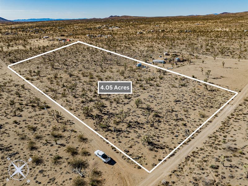 A Large 4 Acre Lot in Dolan Springs : Dolan Springs : Mohave County : Arizona