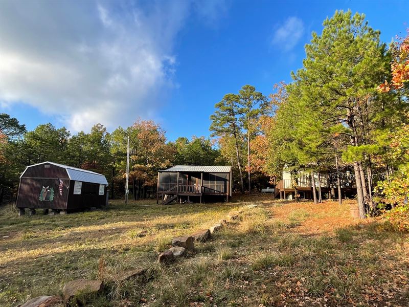 Bear and Moose Tracks Lodge : Moyers : Pushmataha County : Oklahoma