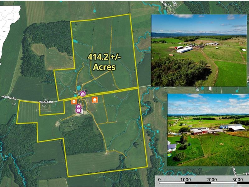 3203 Middle Road, Bridport : Bridport : Addison County : Vermont