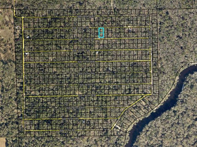Campsite Lot Package, Up to 6 RV's : Jasper : Hamilton County : Florida
