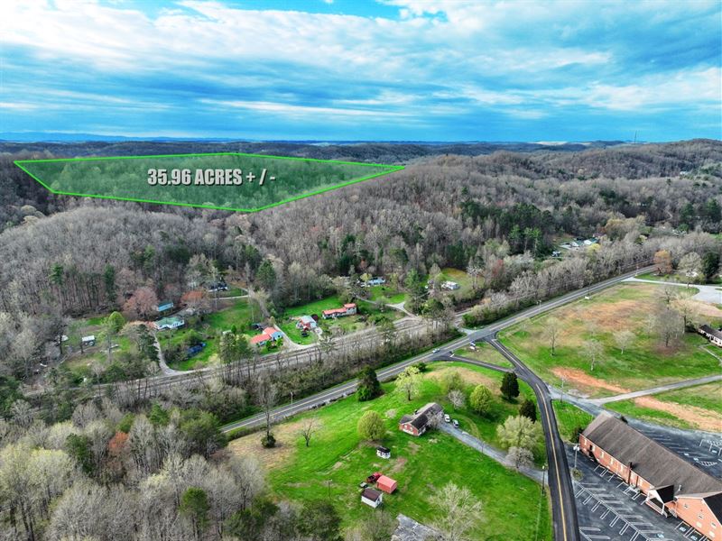 35.96 Wooded Ac in Roane County, TN : Oliver Springs : Roane County : Tennessee
