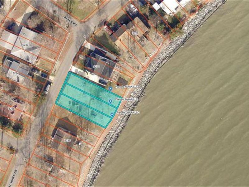Chesapeake Bay Waterfront : Shady Side : Anne Arundel County : Maryland