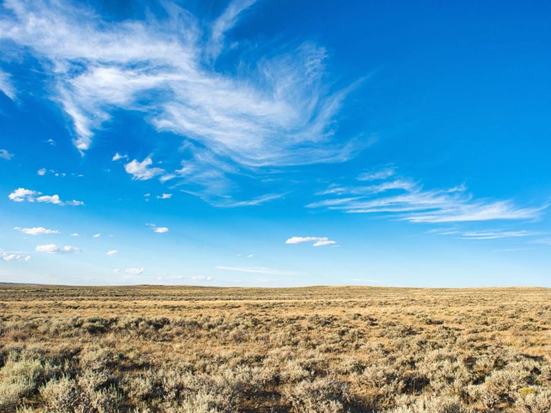 80 Ac with Access, Borders Blm Land : Tipton-North Road : Sweetwater County : Wyoming