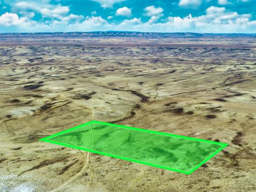 Road Access, Surrounded by Blm Land : Wamsutter : Sweetwater County : Wyoming