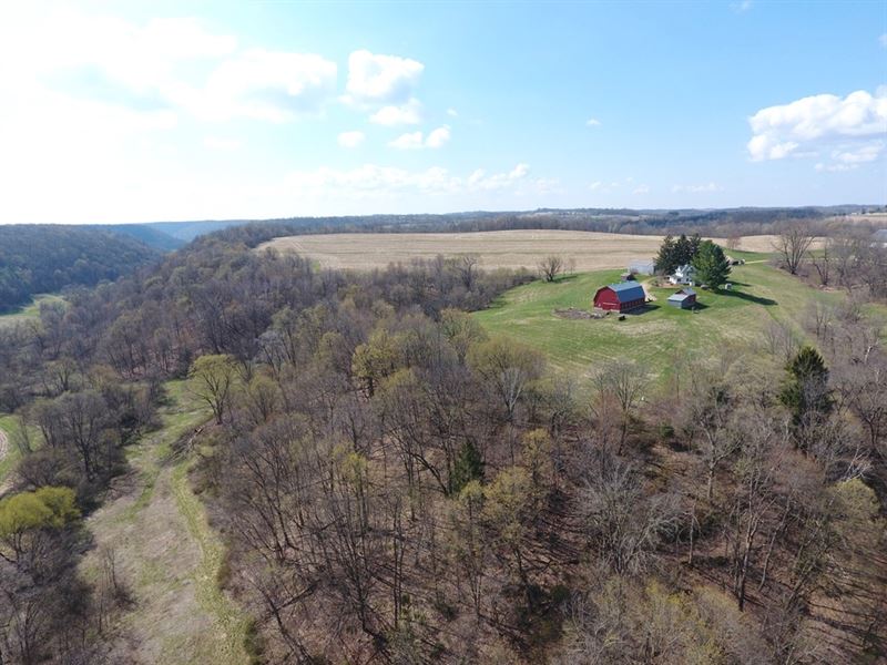 Ridgetop Homestead : Blue River : Richland County : Wisconsin