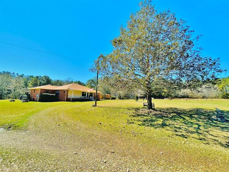 63 Wooded Acres with 2 Ponds and Ho : Magnolia : Pike County : Mississippi