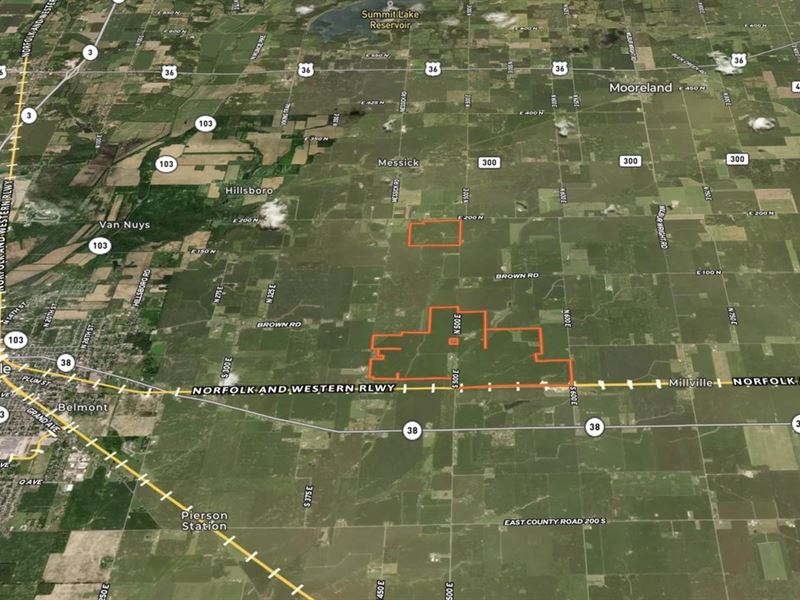 905 Acres / 840 Tillable, Henry Co : New Castle : Henry County : Indiana