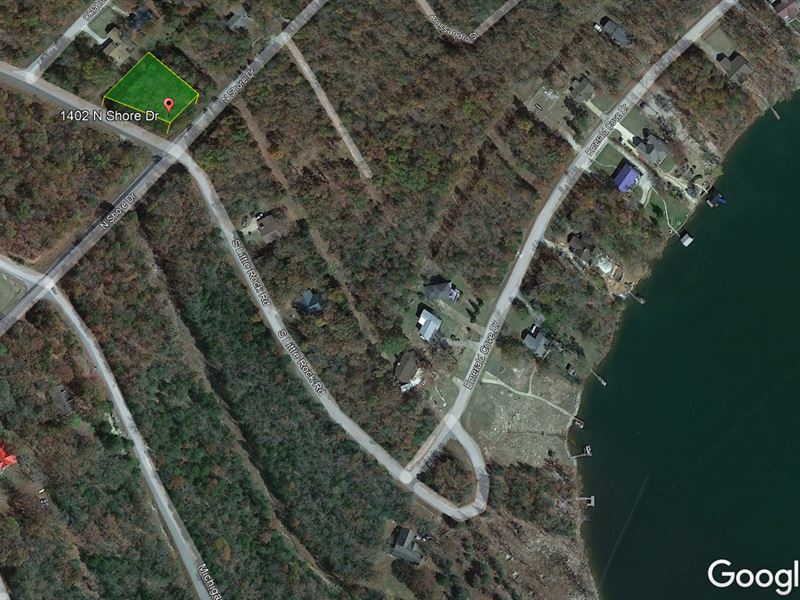 Corner Lot Near Crown Lake : Horseshoe Bend : Izard County : Arkansas