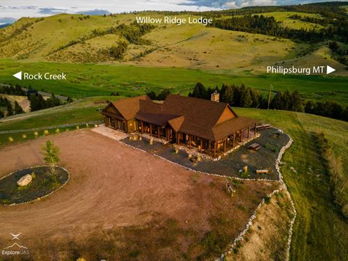 Willow Ridge Lodge : Philipsburg : Granite County : Montana