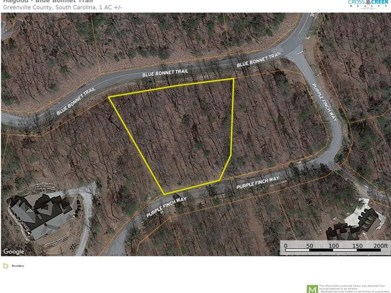 Purple Finch Way, The Cliffs at Mou : Marietta : Greenville County : South Carolina