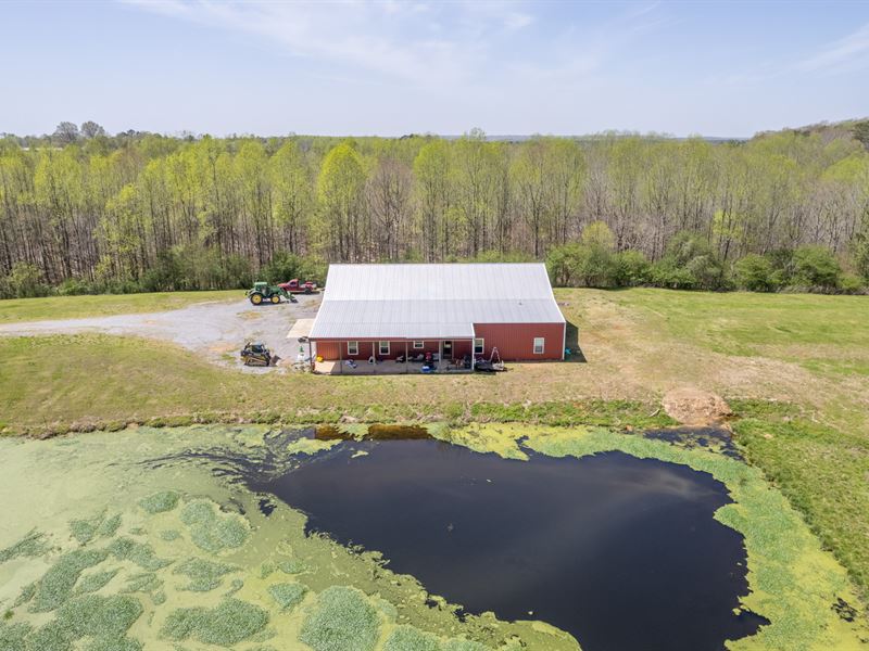 Barndominium with Acreage : Addison : Winston County : Alabama