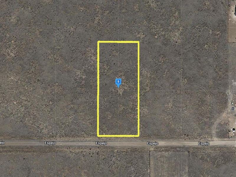 1 Acre Vacant Lot Ready for You : Moriarty : Torrance County : New Mexico