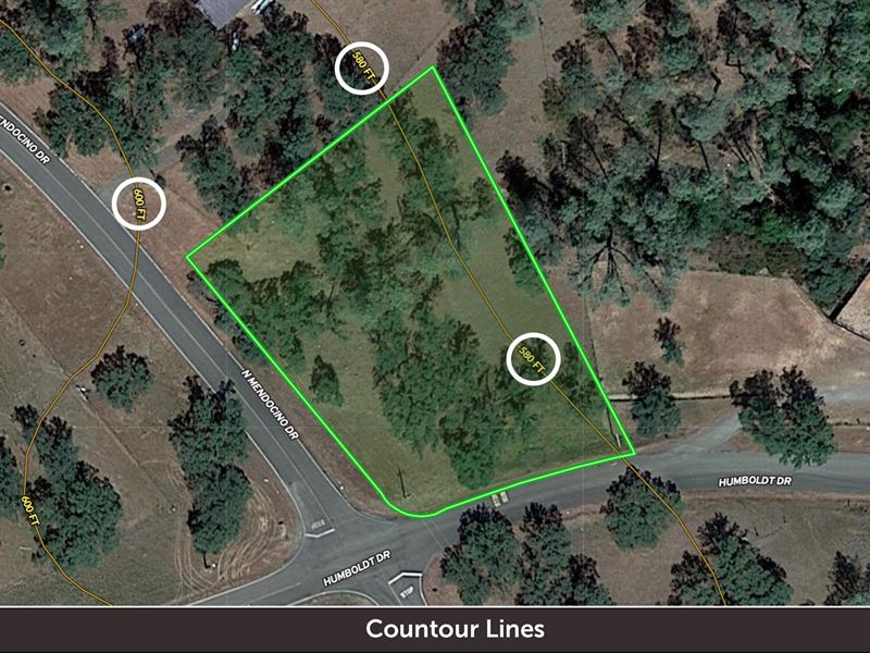 Corner Lot, Paved Road, Electricity : Corning : Tehama County : California