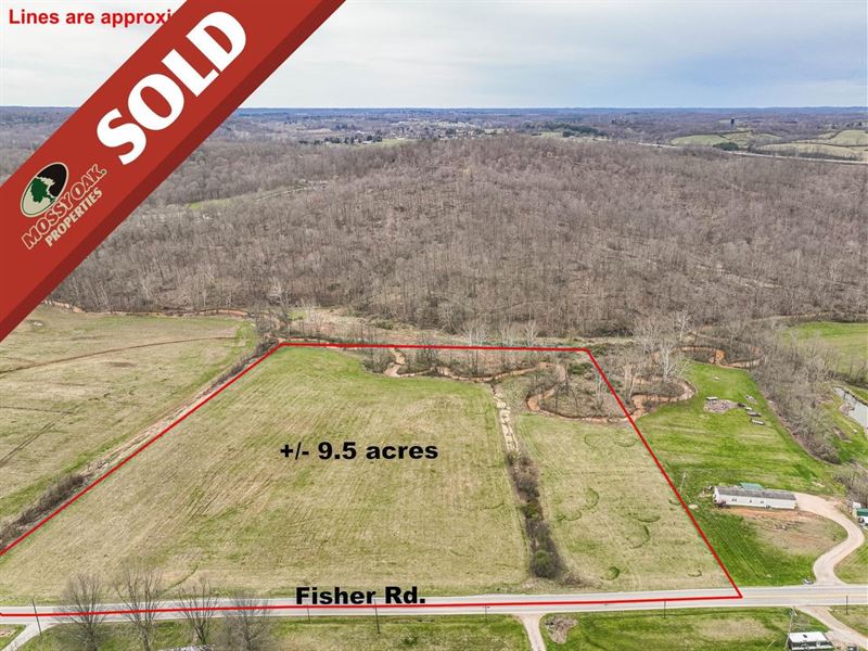 Fisher Rd, 9 Acres, Athens County : Athens : Athens County : Ohio