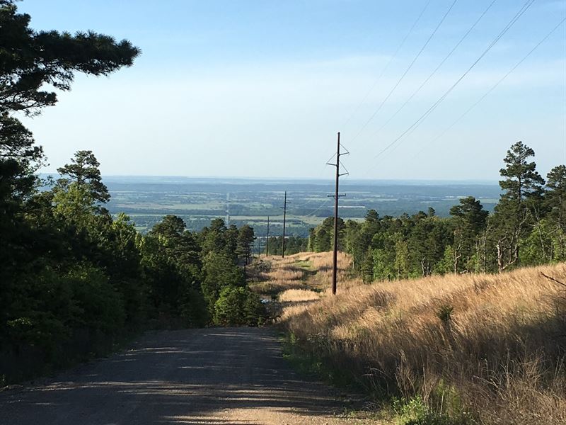Secluded Land with Nice Views : Lequire : Haskell County : Oklahoma