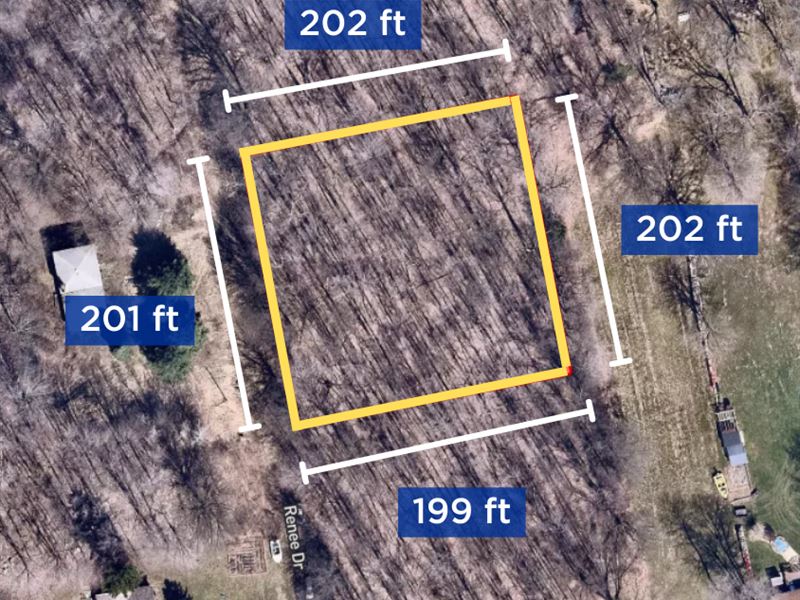 .92 Acre, Close To Game Lands : West Middlesex : Lawrence County : Pennsylvania