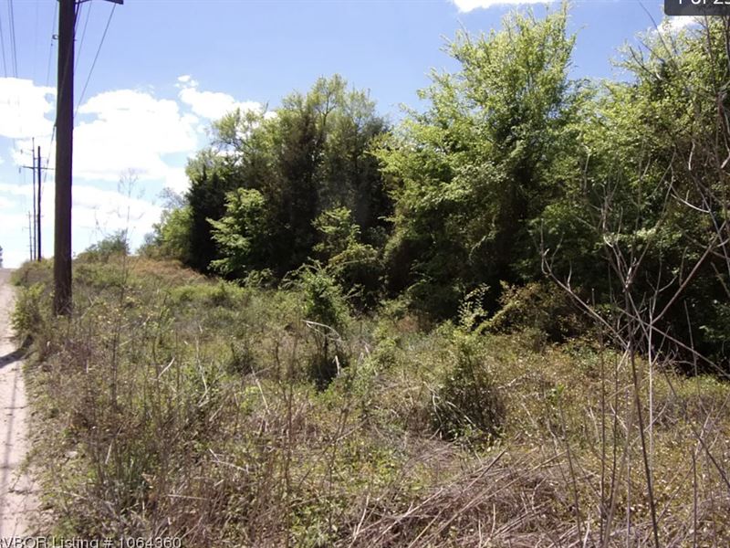 Land with City Water and Electric : Ozark : Franklin County : Arkansas