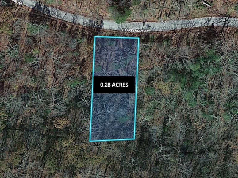 .28 Acre in Cherokee Village, AR : Cherokee Village : Sharp County : Arkansas