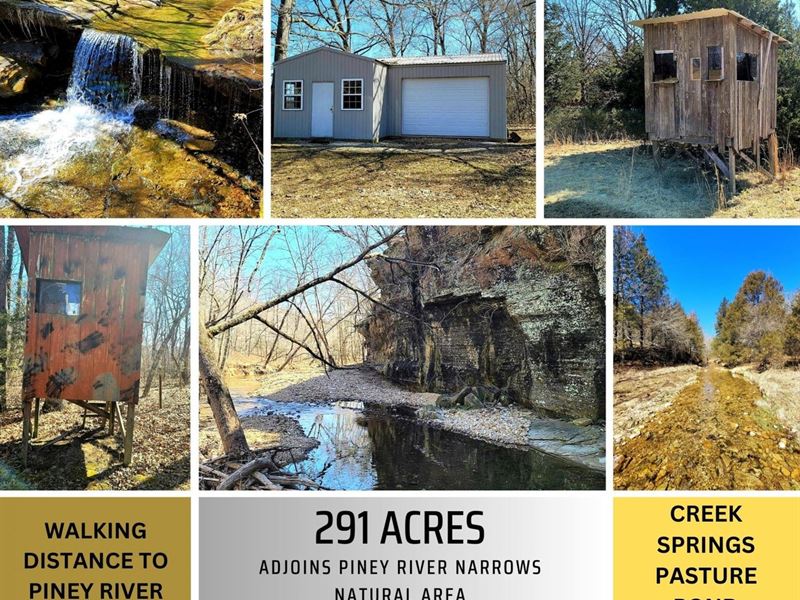 Top Notch Recreational Property : Bucyrus : Texas County : Missouri