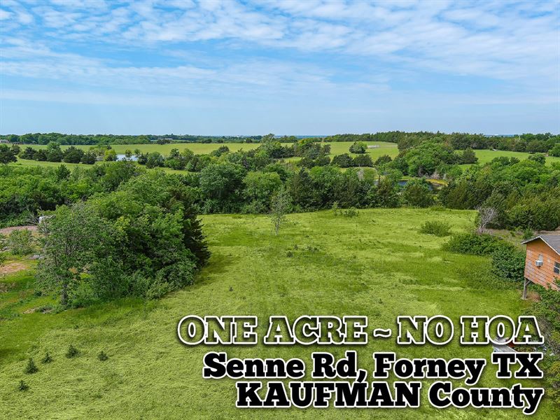 .96 Acre in Kaufman County : Forney : Kaufman County : Texas