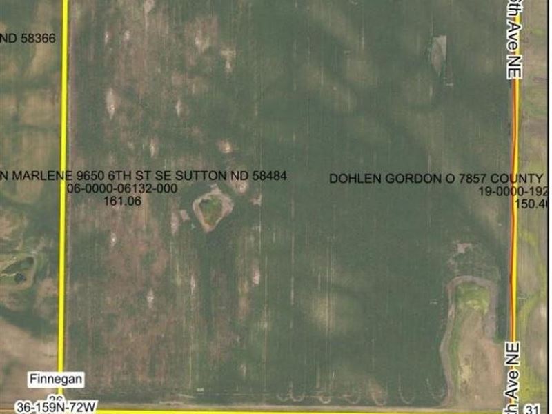 160 Acres in Rolette County : Rolette : Adams County : North Dakota