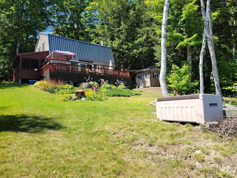 East Grand Lake Cottage : Danforth : Washington County : Maine